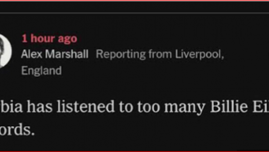 Komentari na nastup Luk Bleka 