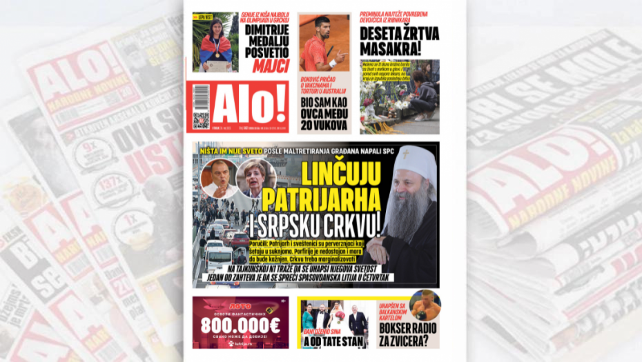 LINČUJU PATRIJARHA I SRPSKU CRKVU! Ništa im nije sveto: Posle maltretiranja ljudi na Gazeli napali i crkvu