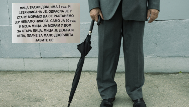 OVO JE JEDNA OD NAJEMOTIVNIJIH VESTI KOJE SAM DANAS PROČITALA: Deka (90) ostaje bez saputnice koja mu je sve na svetu