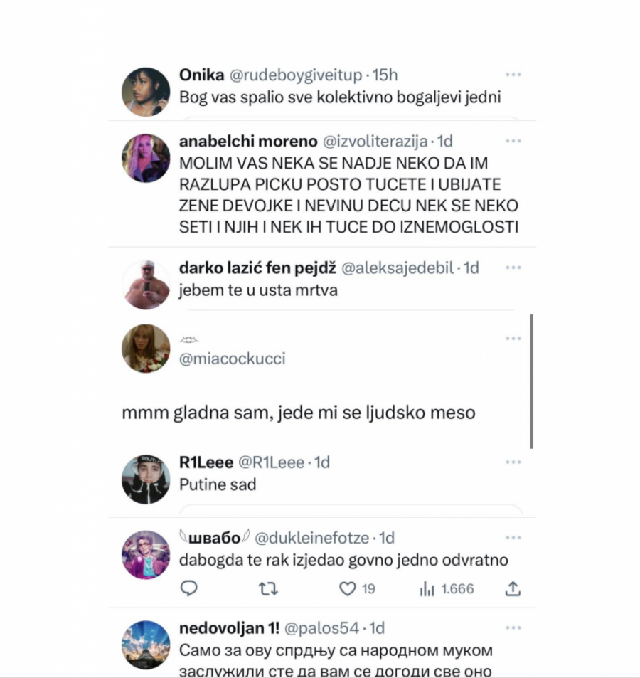 NISU IZDRŽALI DA SE FOLIRAJU, POKAZALI PRAVO LICE Ovo su navodno protesti bez nasilja, a evo kako prete