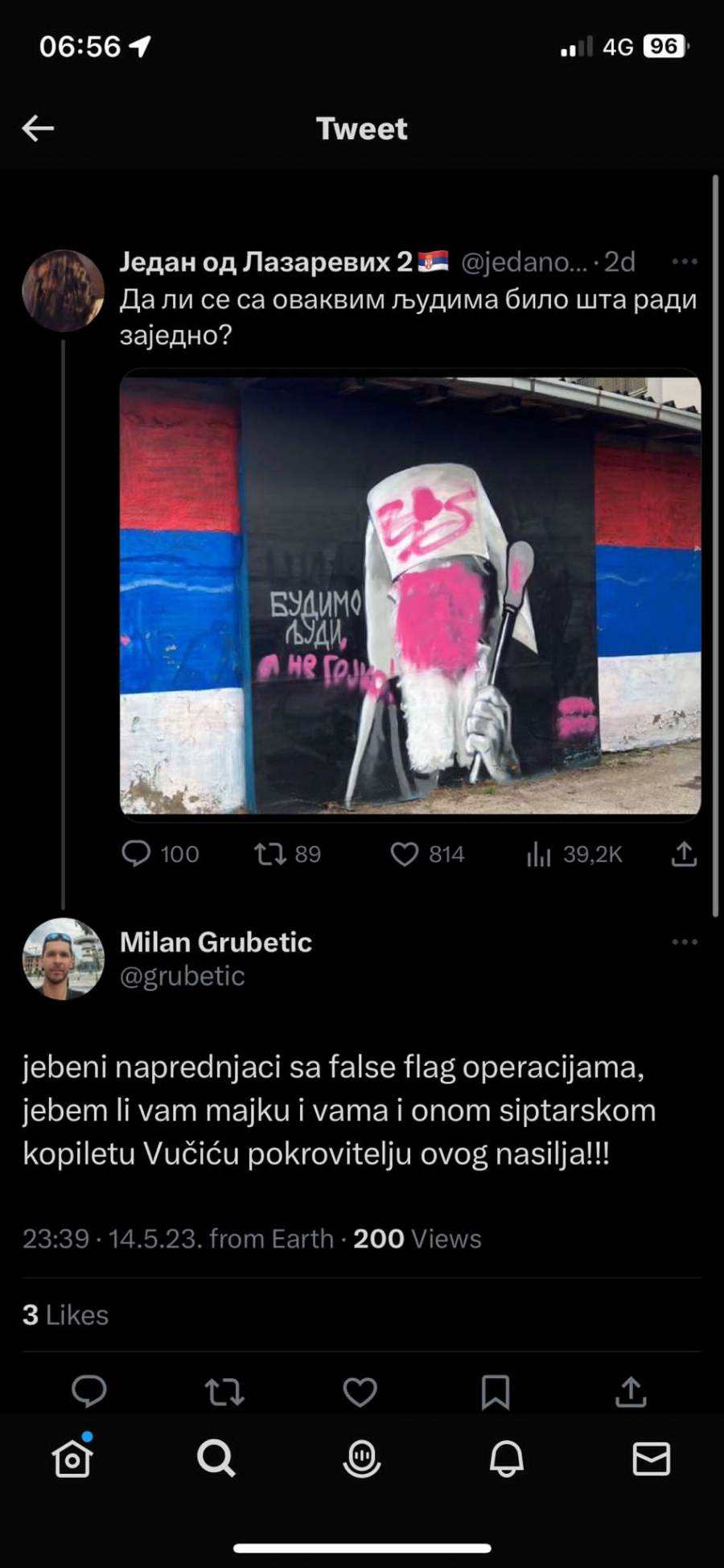 STRAVIČNE UVREDE OPOZICIONIH BOTOVA Psuju Vučića i prete mu, krive ga što moraju da idu na posao! (FOTO)