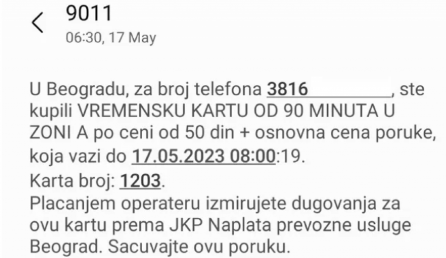 9011 –  broj koji svi Beograđani sada moraju da znaju napamet