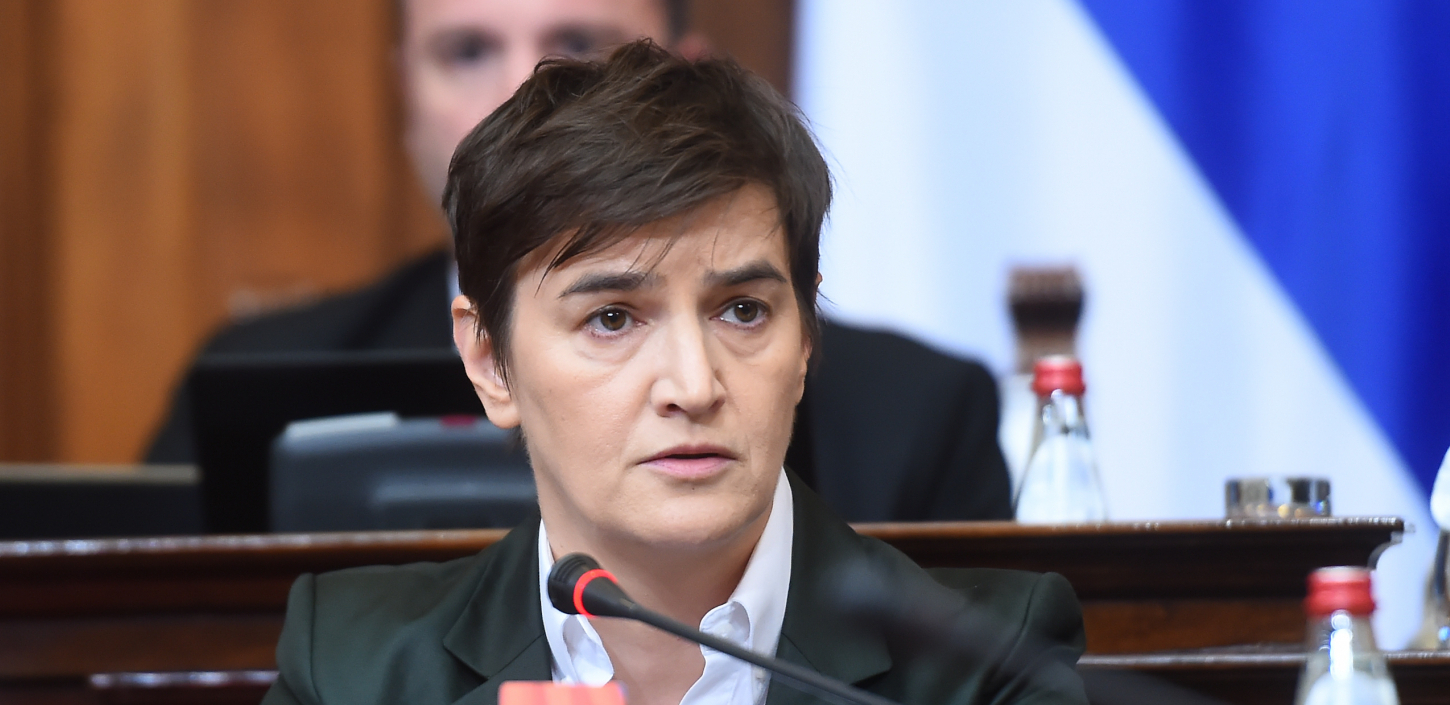 "SRBIJI HOĆE DA SLOME KIČMU" Premijerka Brnabić otkrila užasan plan stranih službI: To je pokušaj stvaranja haosa i panike!