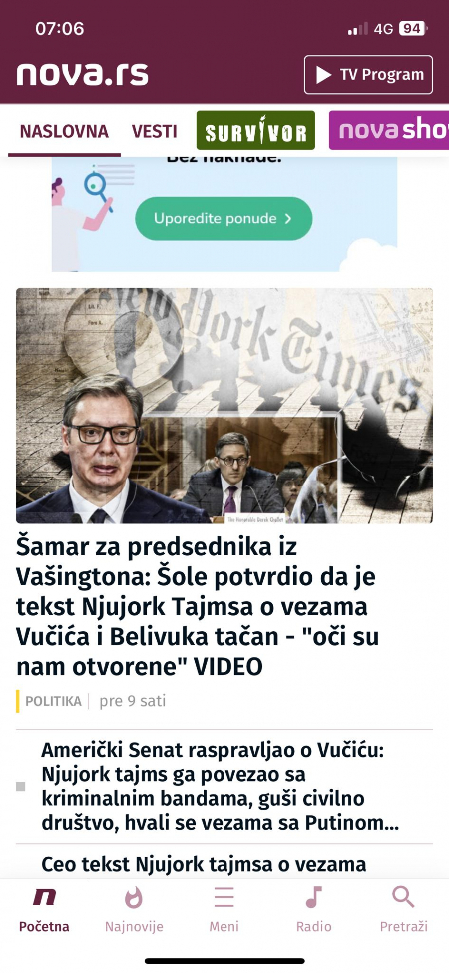 EVO KO STOJI IZA NAPADA U SENATU NA SRBIJU I VUČIĆA Arminka Helić - tvorac rezolucije o genocidnim Srbima! (FOTO)