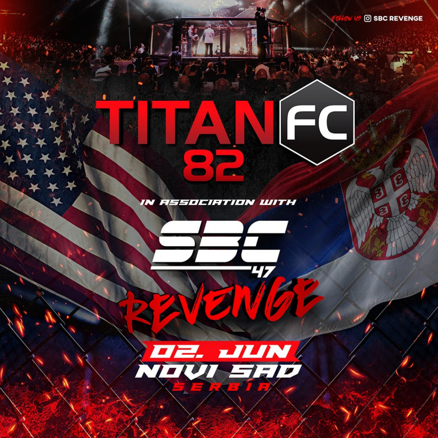 TITAN FC 82 i SBC 47 REVENGE spremaju MMA spektakl u Novom Sadu