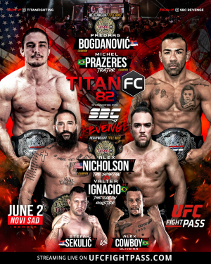 TITAN FC 82 i SBC 47 REVENGE spremaju MMA spektakl u Novom Sadu