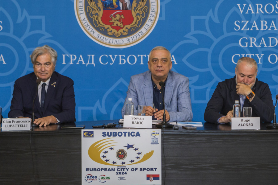 Subotica kandidat za „Evropski grad sporta“ za 2024. godinu