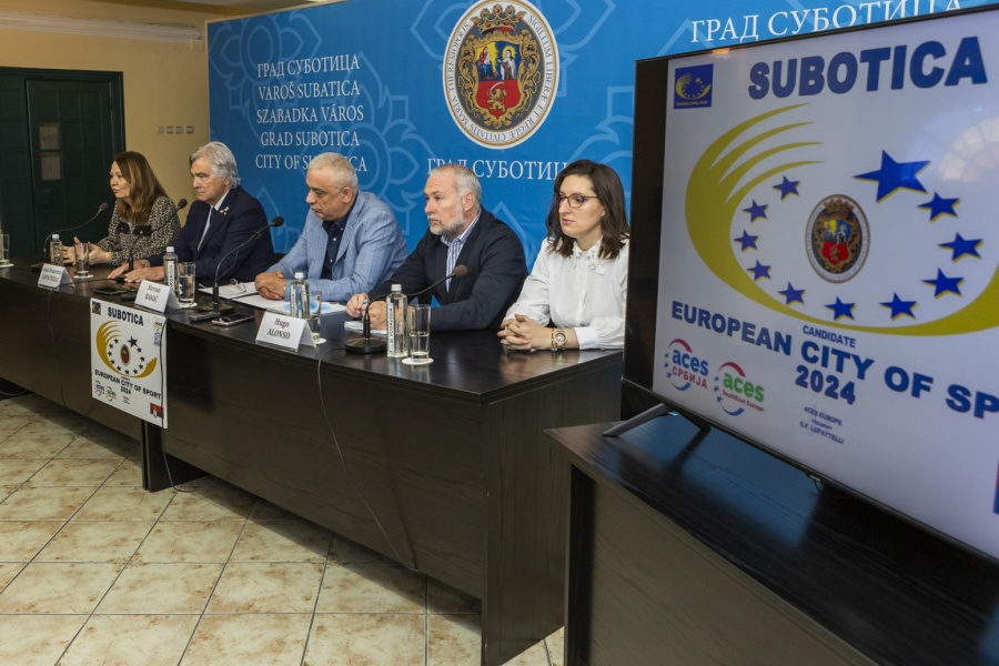 Subotica kandidat za „Evropski grad sporta“ za 2024. godinu