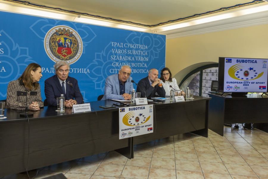 Subotica kandidat za „Evropski grad sporta“ za 2024. godinu