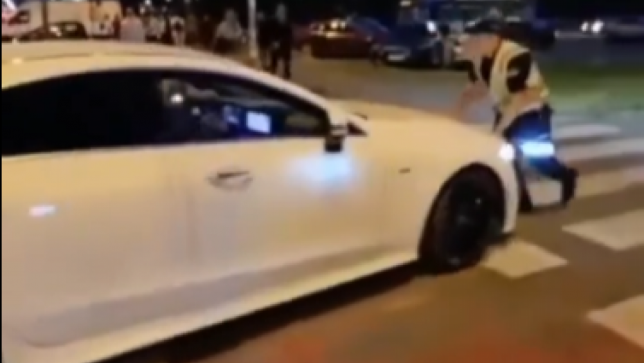 UHAPŠEN POZNATI BEOGRADSKI GINEKOLOG Krenuo mercedesom na policajca (VIDEO)
