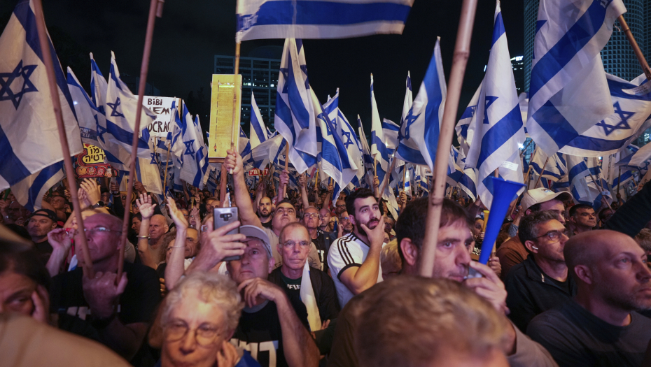 IZRAELCI NE ŽELE PRAVOSUDNU REFORMU Hiljade građana širom zemlje na protestima (FOTO)