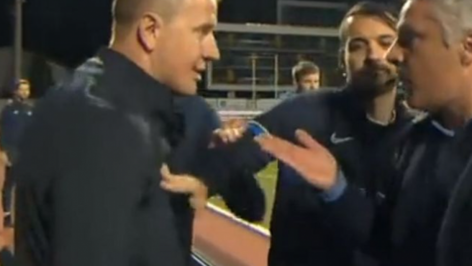 SKANDAL U SLOVENIJI Trener ošamario sportskog direktora i bivšeg reprezentativca (VIDEO)