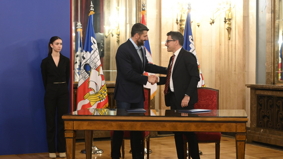 Gradonačelnik Šapić potpisao Ugovor o donaciji Evropske unije za rekonstrukciju Hitne pomoći