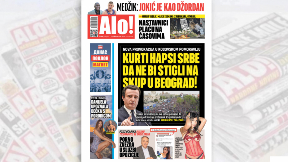 KURTI HAPSI SRBE DA NE BI STIGLI NA SKUP U BEOGRAD! U Kosovskom Pomoravlju počela opasna akcija