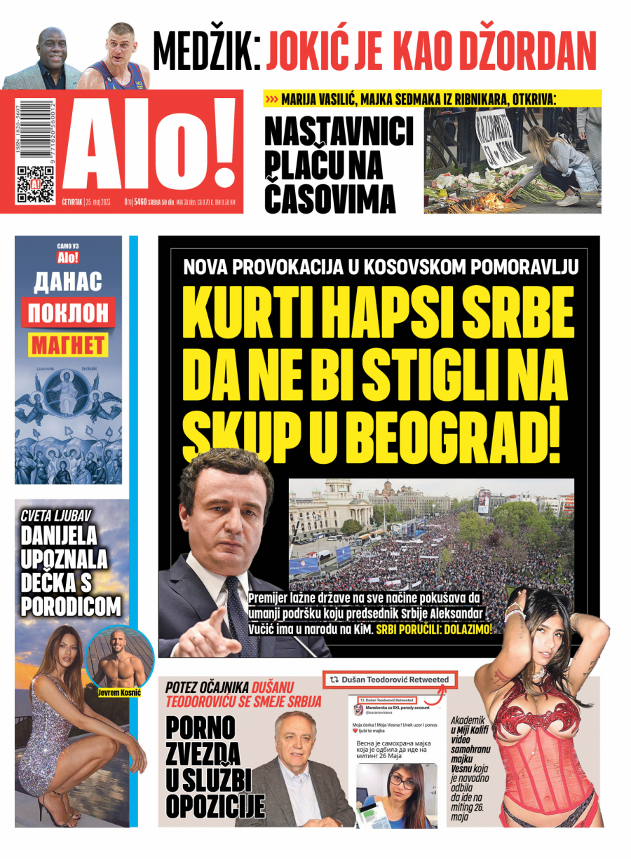 KURTI HAPSI SRBE DA NE BI STIGLI NA SKUP U BEOGRAD! U Kosovskom Pomoravlju počela opasna akcija