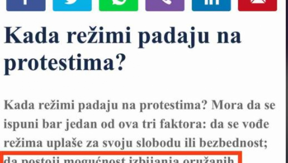 OPOZICIONI MEDIJI PRIZIVAJU GRAĐANSKI RAT! Žele totalno nasilje na ulicama Beograda!