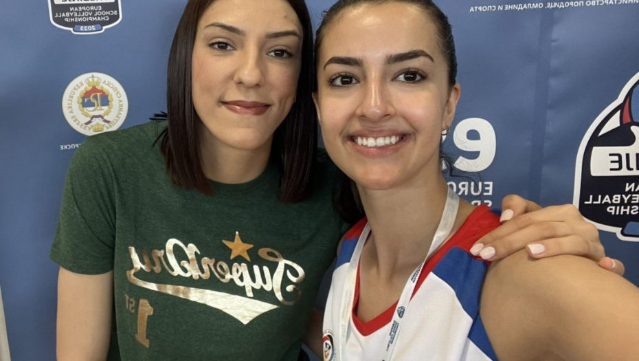 Tijana Bošković posetila učesnike odbojkaškog EP za srednjoškolce