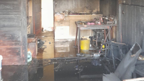 UŽAS U UŽICU Buknuo požar u porodičnoj kući (FOTO)