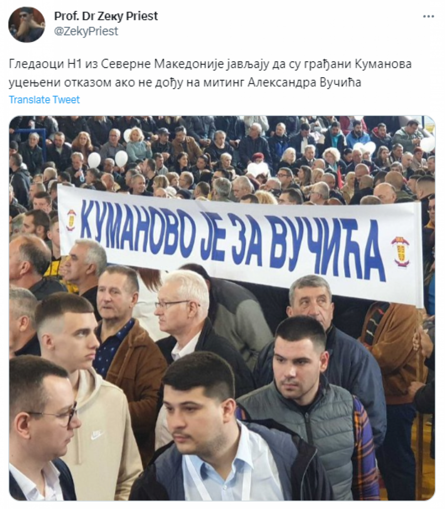 TOTALNA DUBIOZA OPOZICIJE Gledaoci N1 tvrde da su građani Severne Makedonije ucenjeni otkazom, a sami plaćaju dolazak u Beograd!
