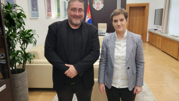 Ana Brnabić sa Dejanom Bulatovićem
