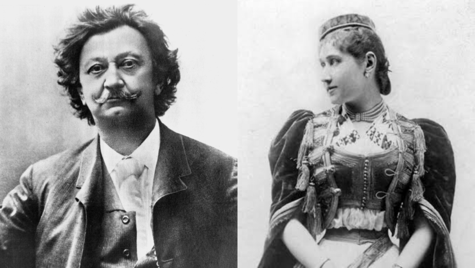 Laza Kostić i Lenka Dunđerski