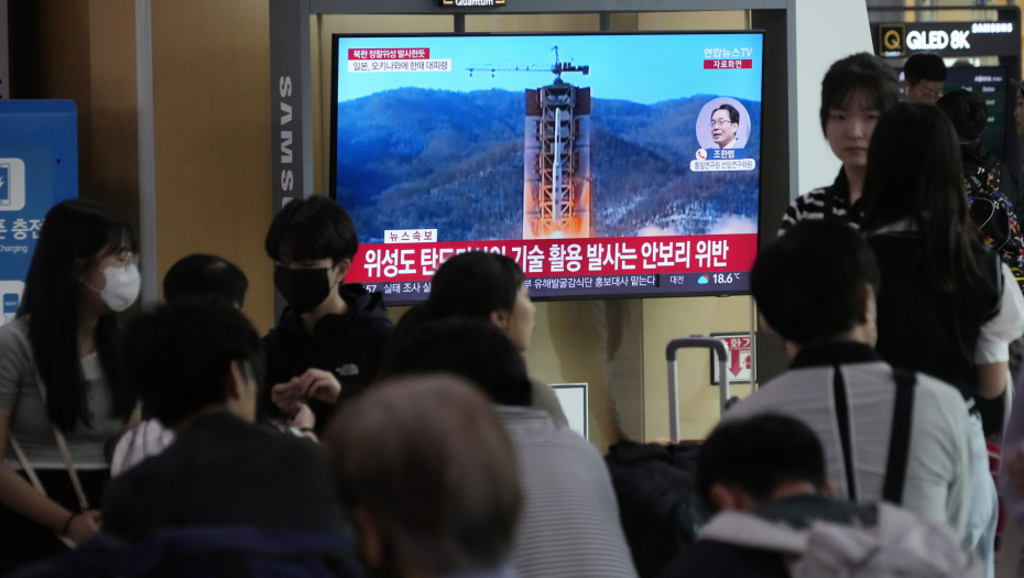 severna koreja lansirala balističku raketu