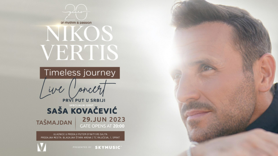 Nikosu Vertisu na beogradskom koncertu pridruzuje se Saša Kovačević