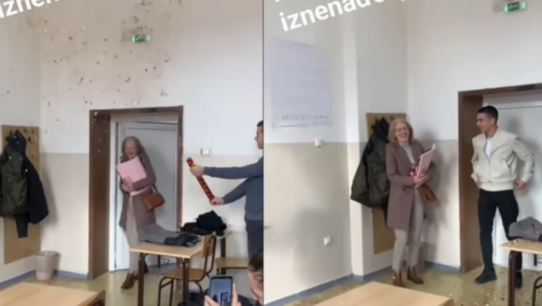 Đaci u Novom Pazaru iznenadili profesorku