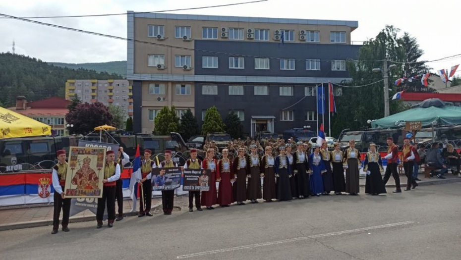 Protest u Leposaviću