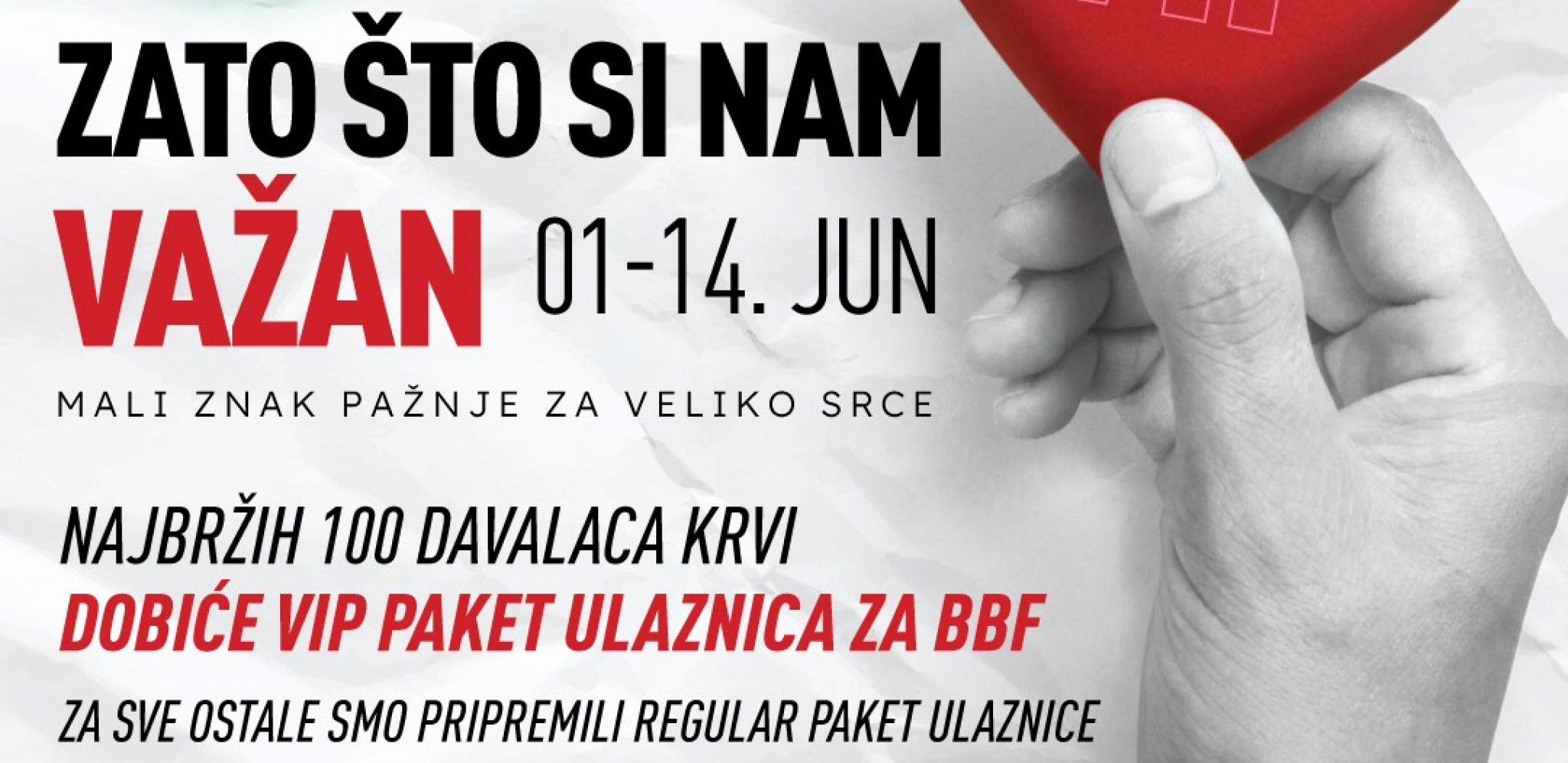 Belgrade Beer Fest poklanja ulaznice davaocima krvi