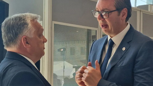 Viktor Orban i Vučić pričaju