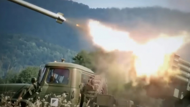 Ruski višecevni raketni bacač Sarma