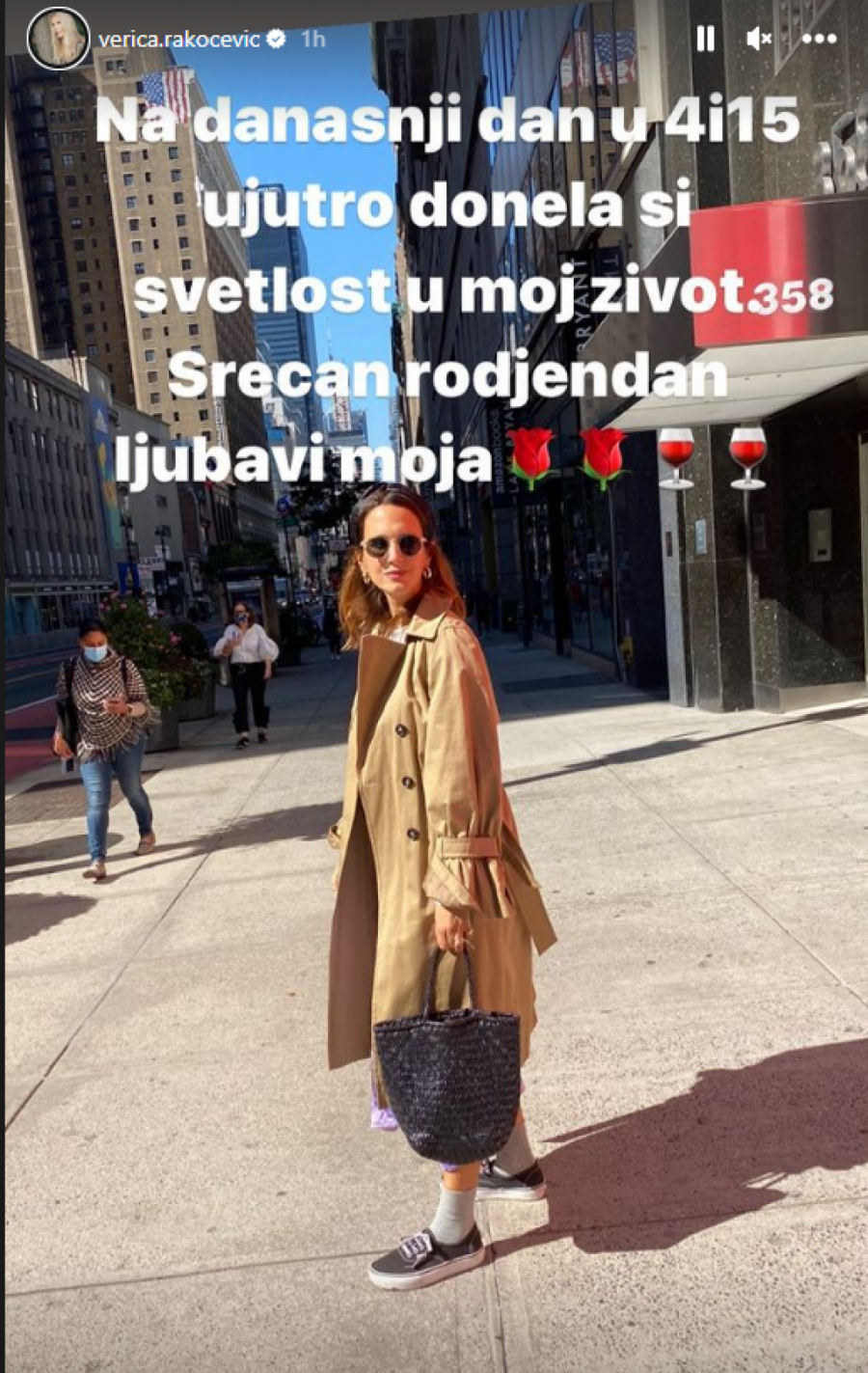 Verica Rakočević čestitala ćerki rođendan