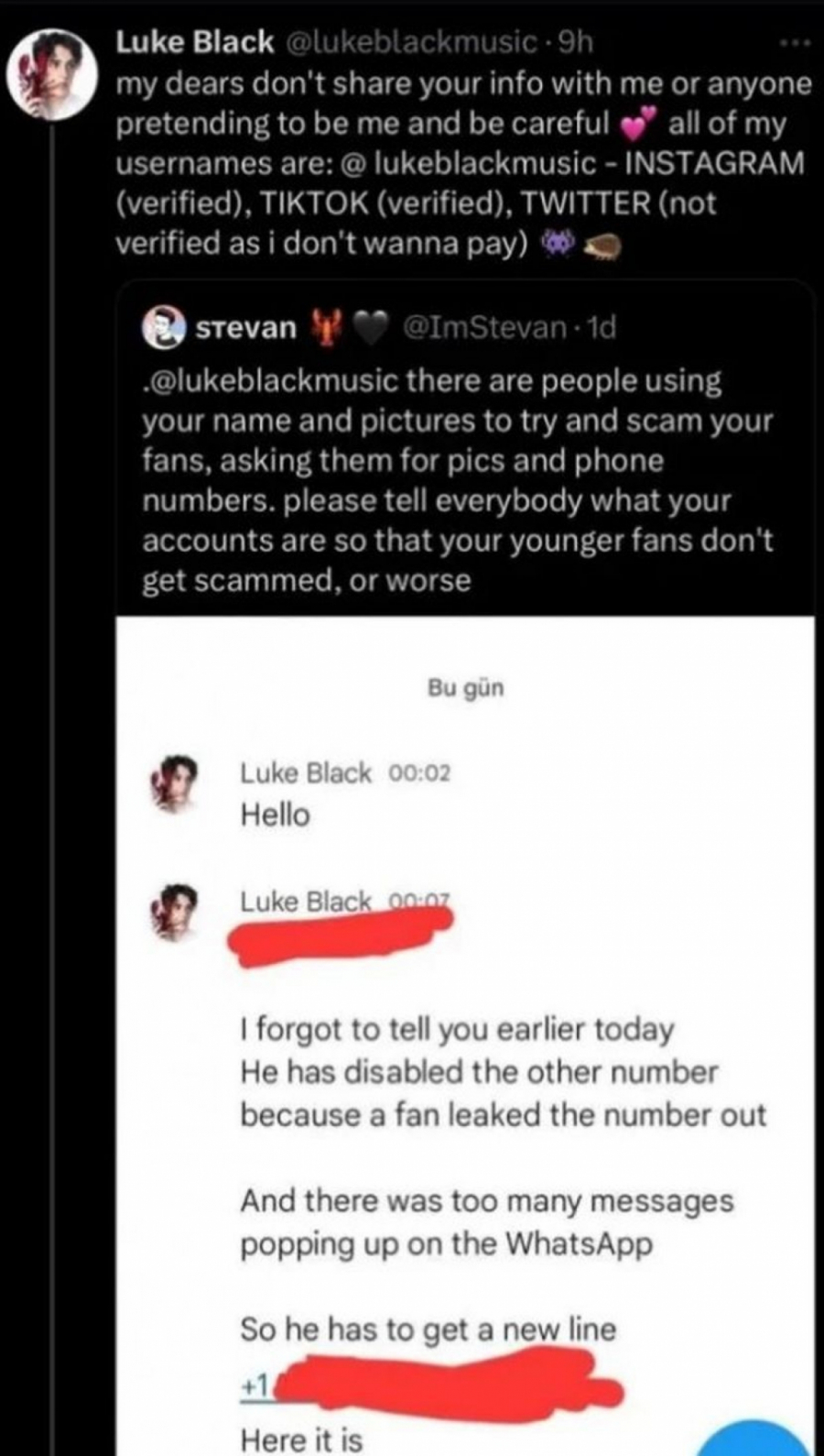 Luk Bleku ukrali identitet