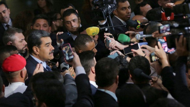 Nikolas Maduro na konferenciji za štampu