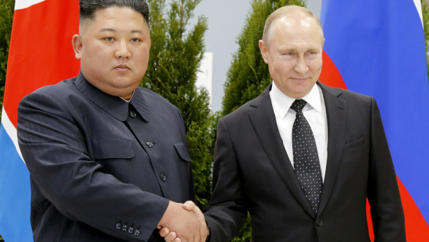 Kim Džong un i Vladimir Putin