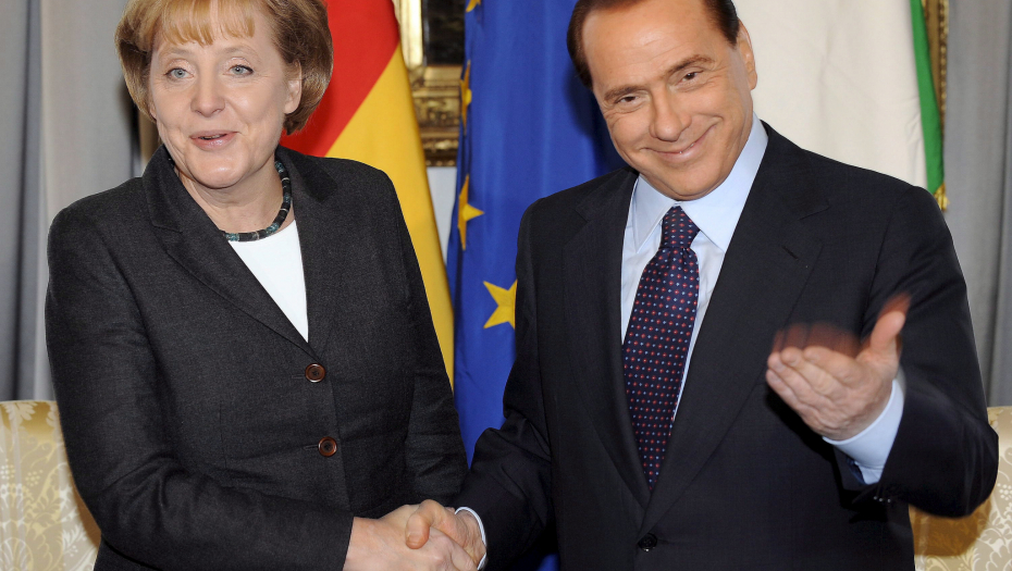 La foto che ha segnato la carriera politica di Berlusconi