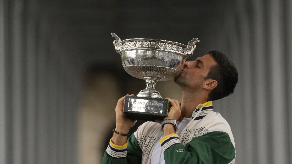 Novak Đoković kod Ajfela