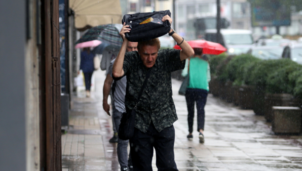 Kišno vreme u Beogradu