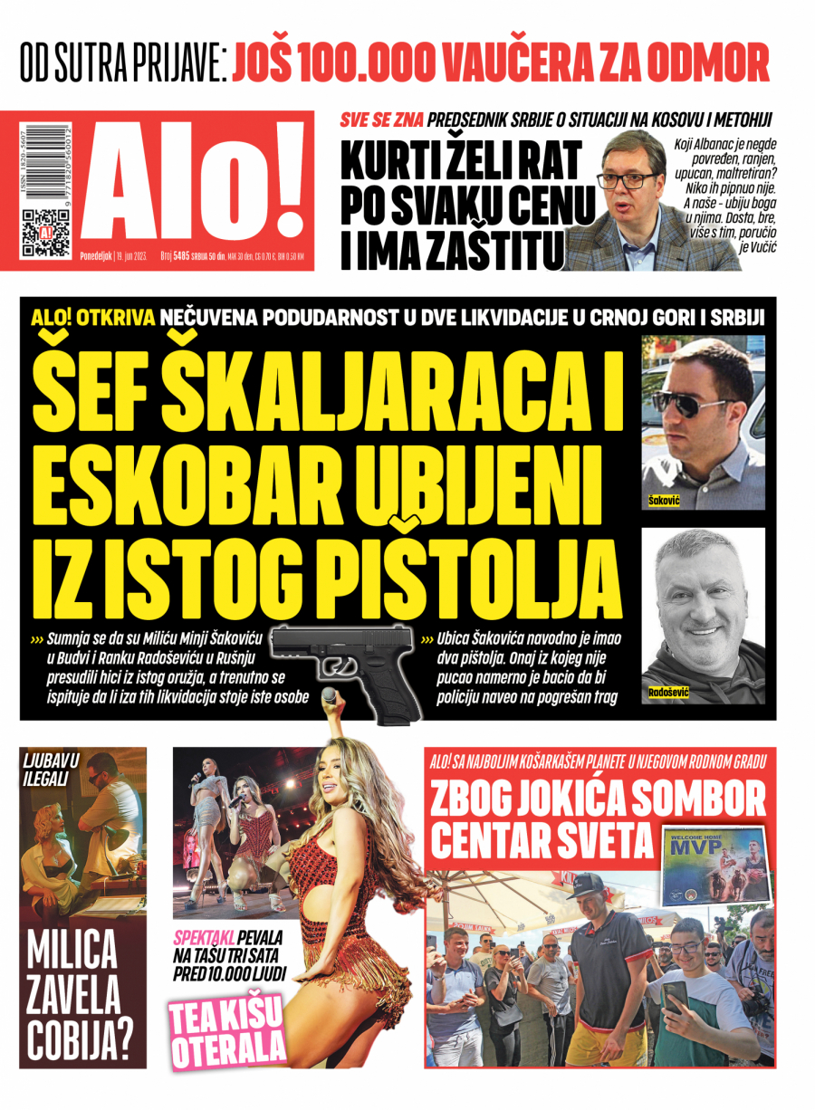 Naslovna strana Alo!