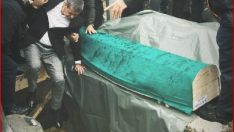 Sahrana sina Enesa Begovića 