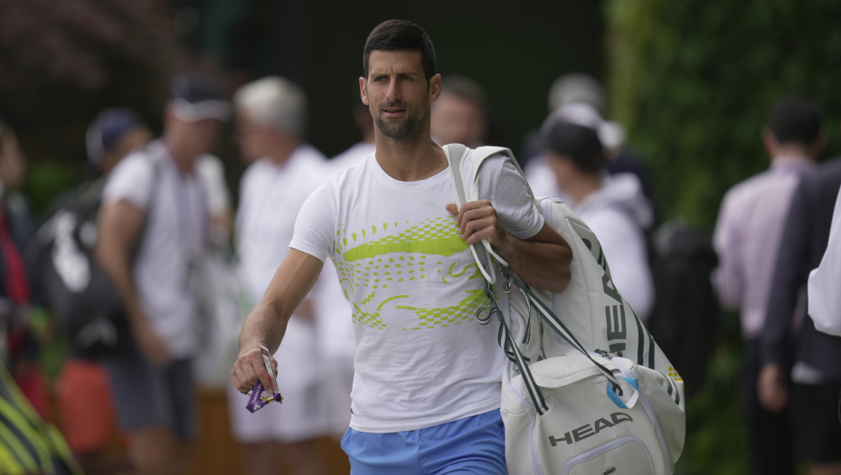 Novak Đoković na Vimbldonu