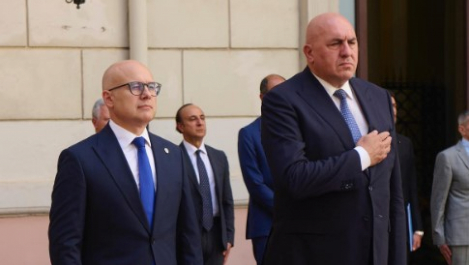 Miloš Vučević sa italijanskim kolegom