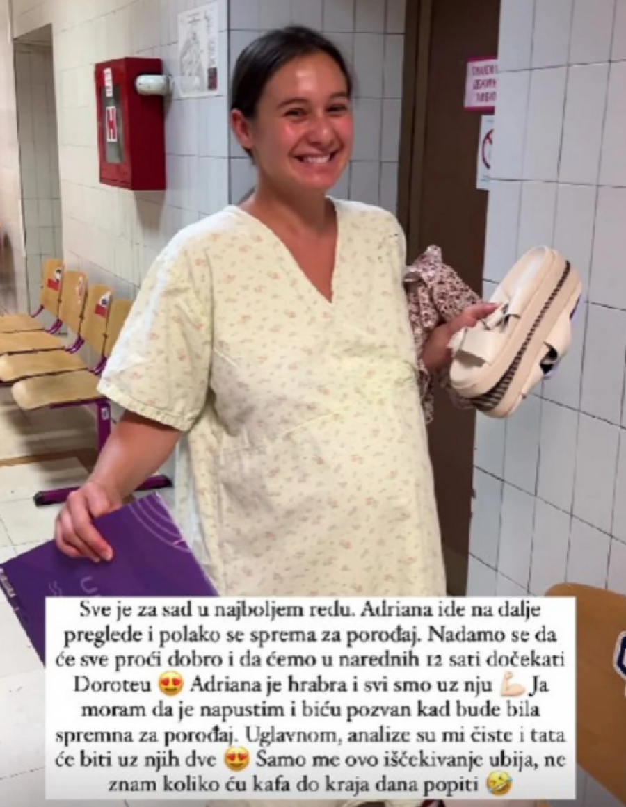 Brat Teodore Džehverović prisustvuje porođaju