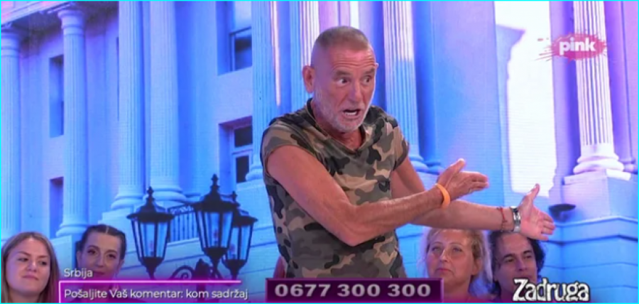 Lepi Mića u emisiji