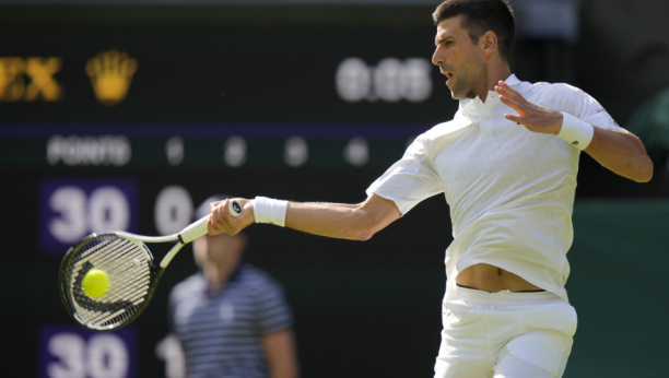 Novak Đoković na Vimbldonu