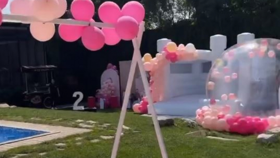 Rođendan ćerke Mie Borisavljević