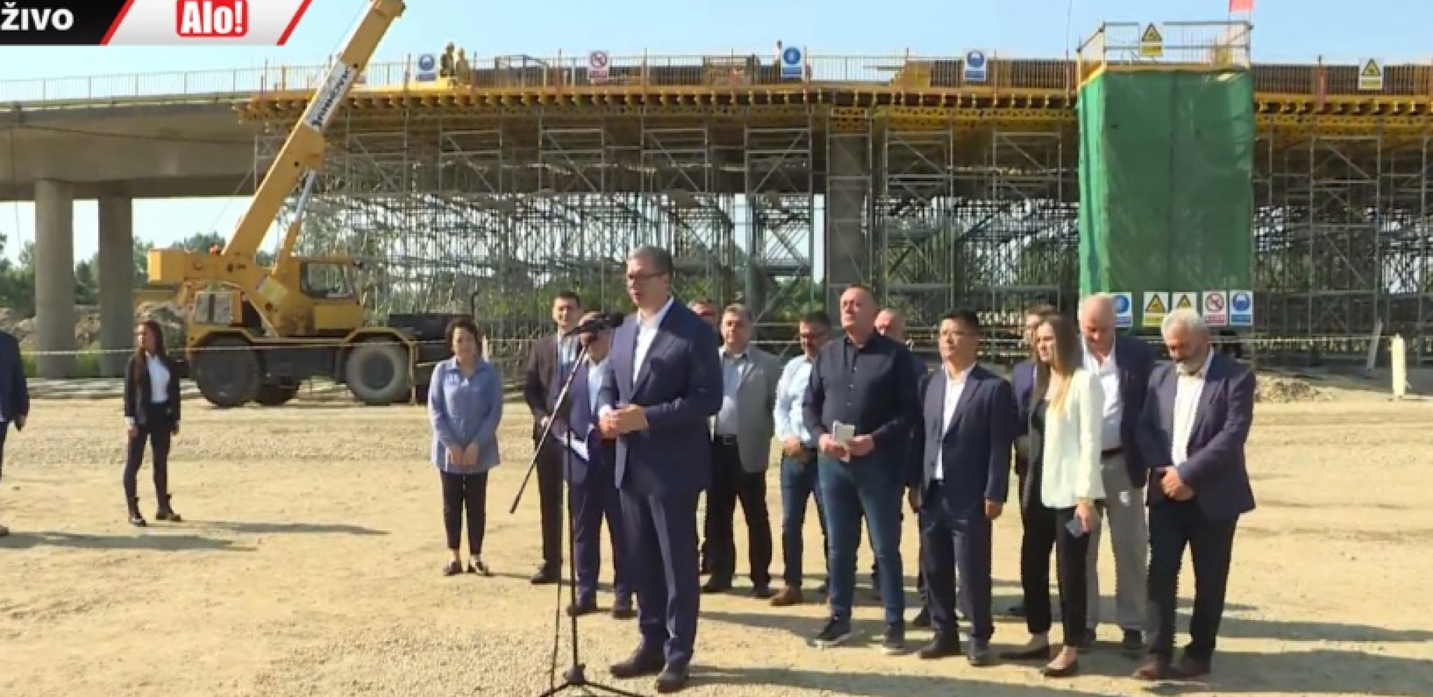 Obilazak radova na izgradnji Dunavskog koridora