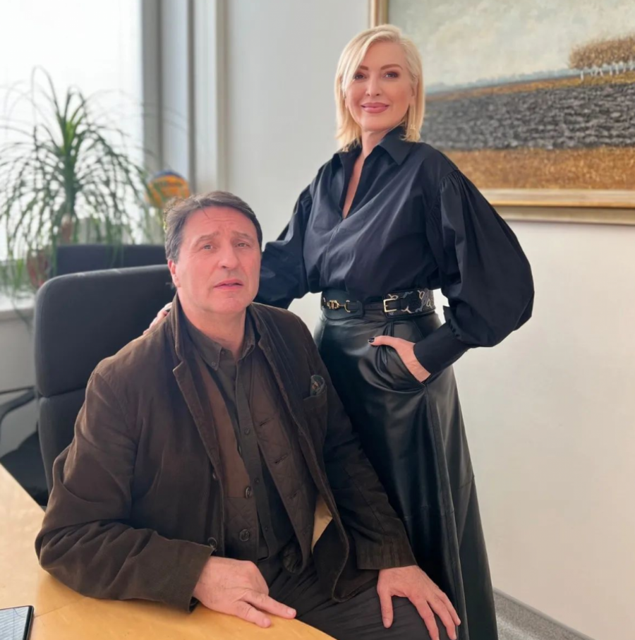 Olivera Kovačević sa Jovanom Memedovićem