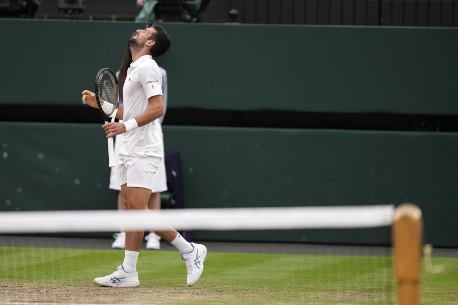 Novak Đoković na Vimbldonu